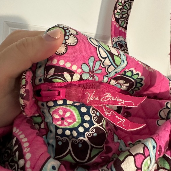 Vera Bradley Small Duffle Bag in Cupcakes Pink - Picture 7 of 7